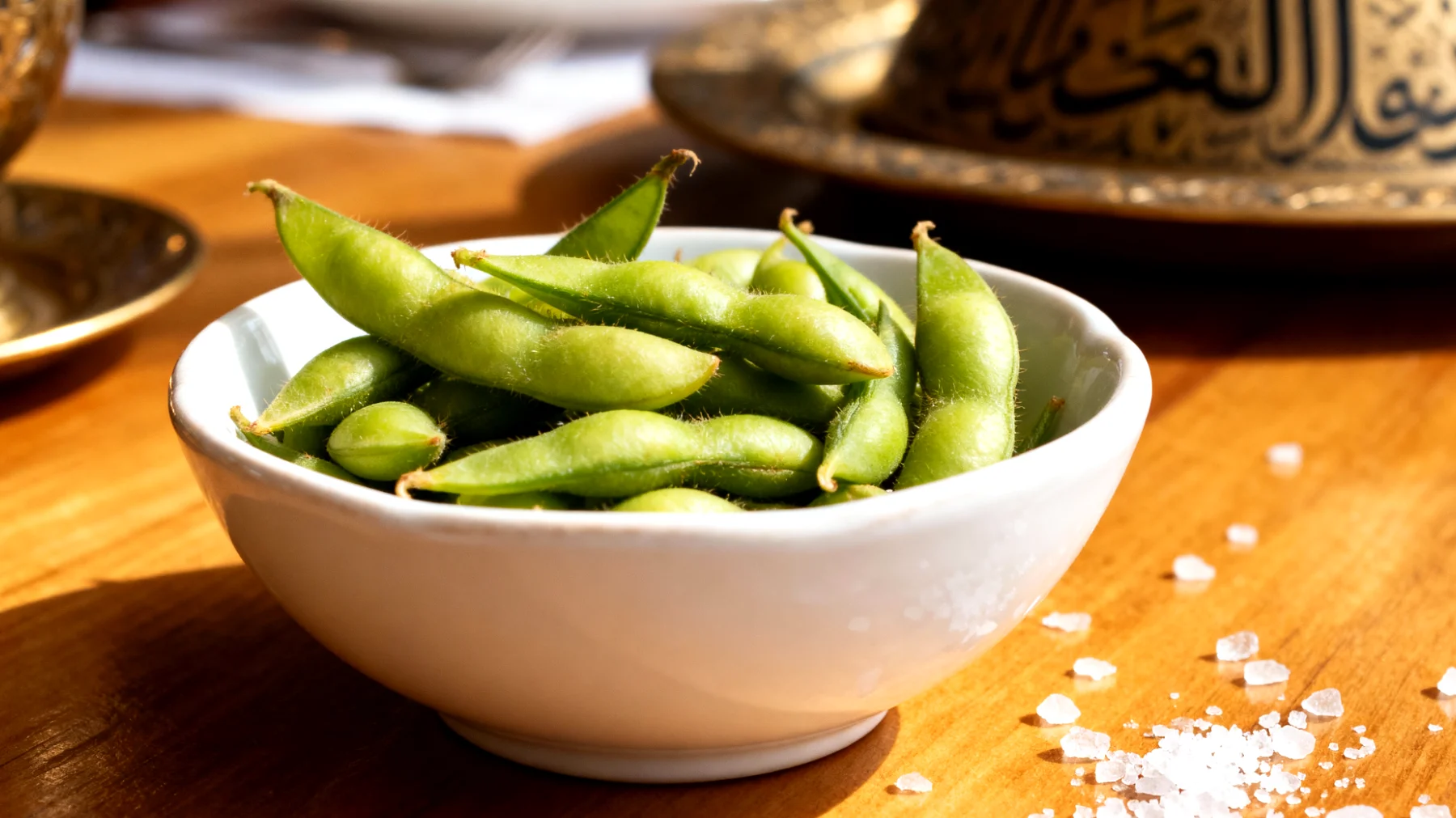 Edamame (taze soya fasulyesi)"
